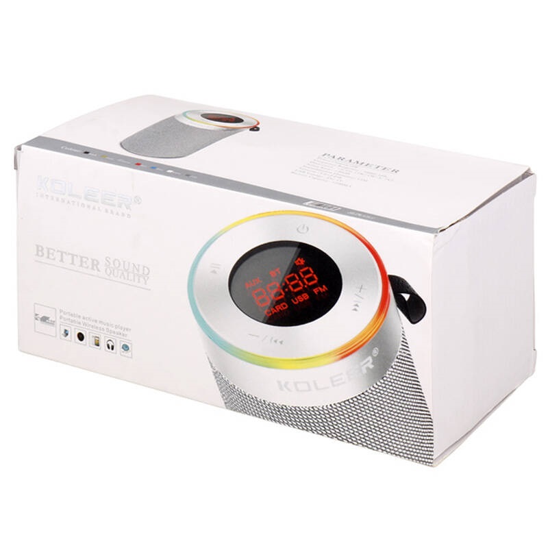 Altavoz bluetooth luz led